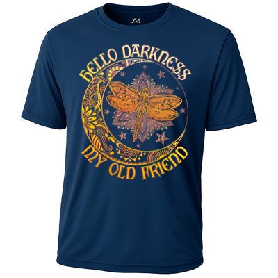 Hello Darkness My Old Friend Dragonfly Moon Performance Shirt