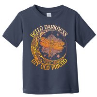Hello Darkness My Old Friend Dragonfly Moon Toddler T-Shirt