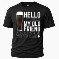 Hello Darkness My Old Friend Funny Drinking Performance Shirt