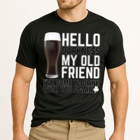 Hello Darkness My Old Friend Funny Drinking Performance Shirt