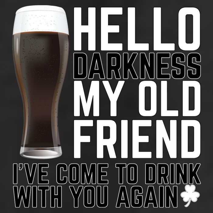 Hello Darkness My Old Friend Funny Drinking Trucker Hat