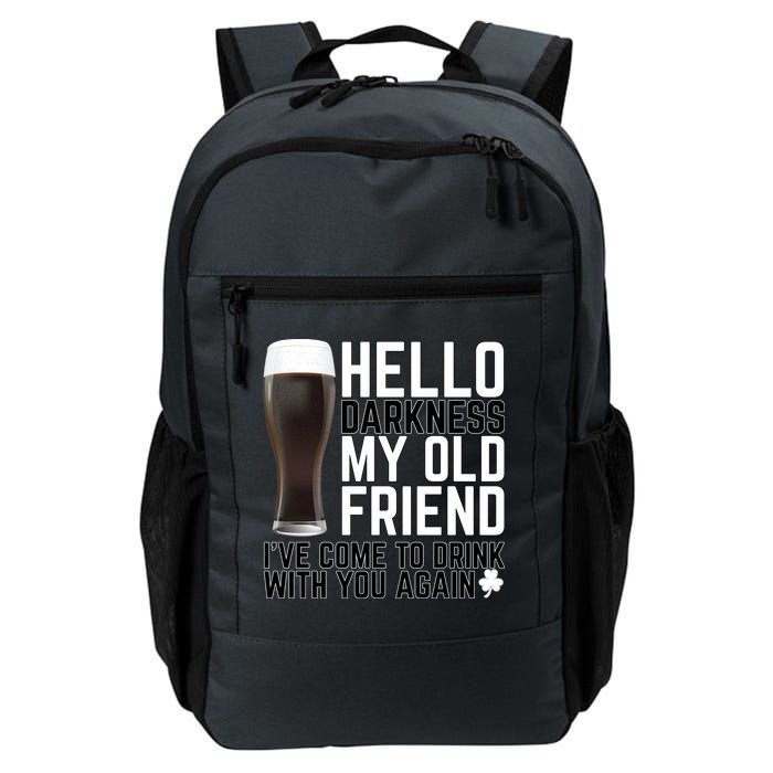 Hello Darkness My Old Friend Funny Drinking Backpack