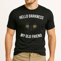 Hello Darkness My Old Friend Scary Cat Performance Shirt