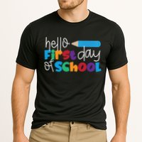 Hello First Day of School Cute Pencil Performance Shirt