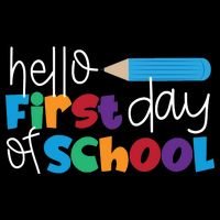 Hello First Day of School Cute Pencil 16 in Basic Backpack