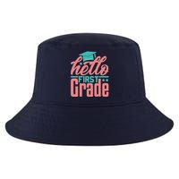 Hello First Grade Cool Comfort Performance Bucket Hat