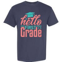 Hello First Grade Garment-Dyed Heavyweight T-Shirt