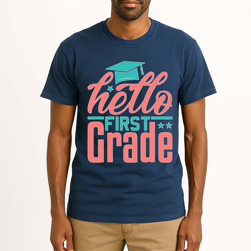 Hello First Grade Tall T-Shirt
