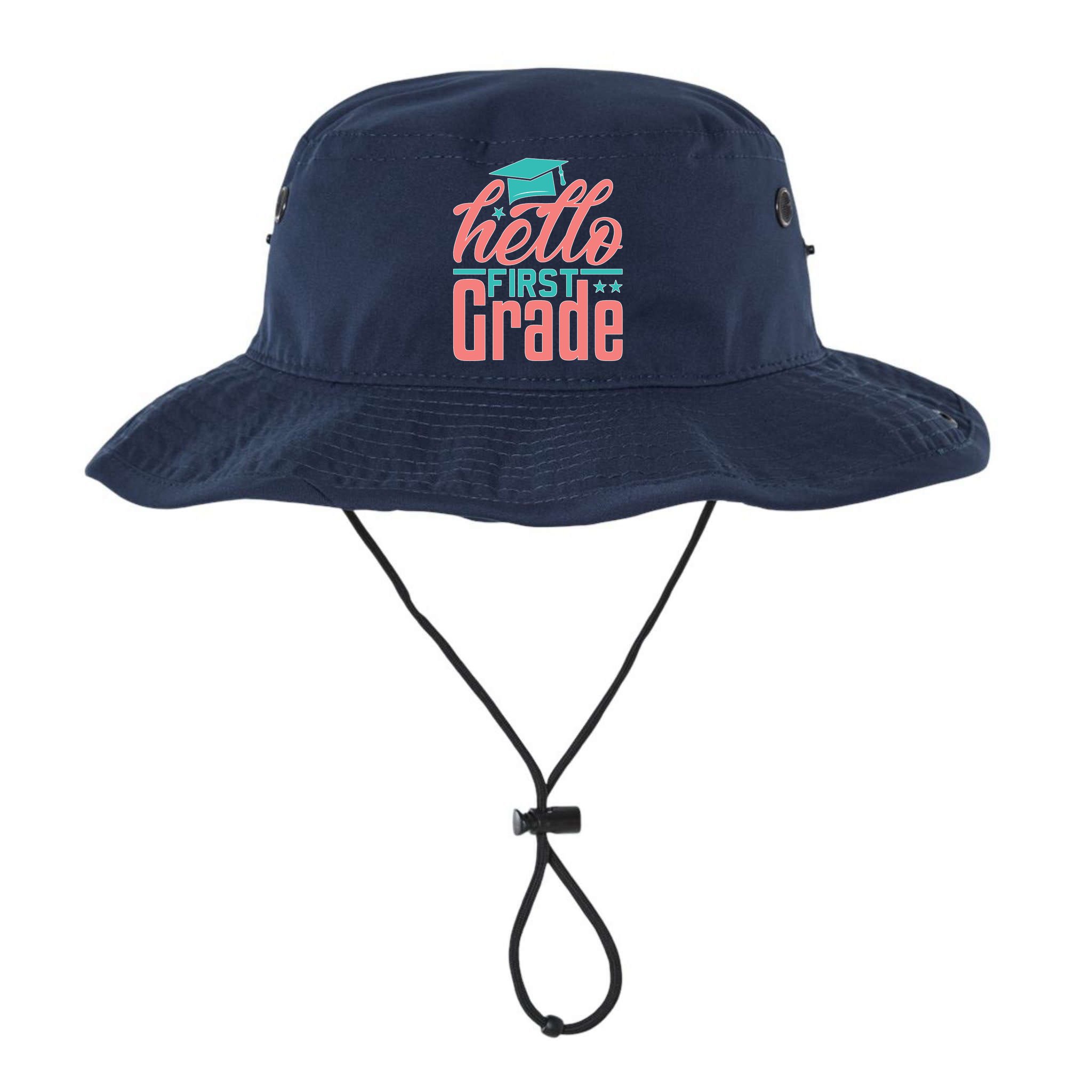 Hello First Grade Bucket Hat
