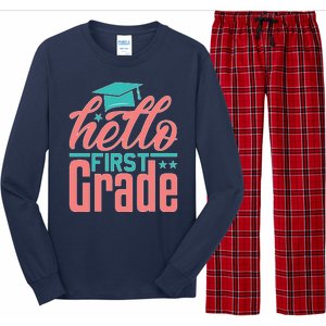 Hello First Grade Long Sleeve Pajama Set