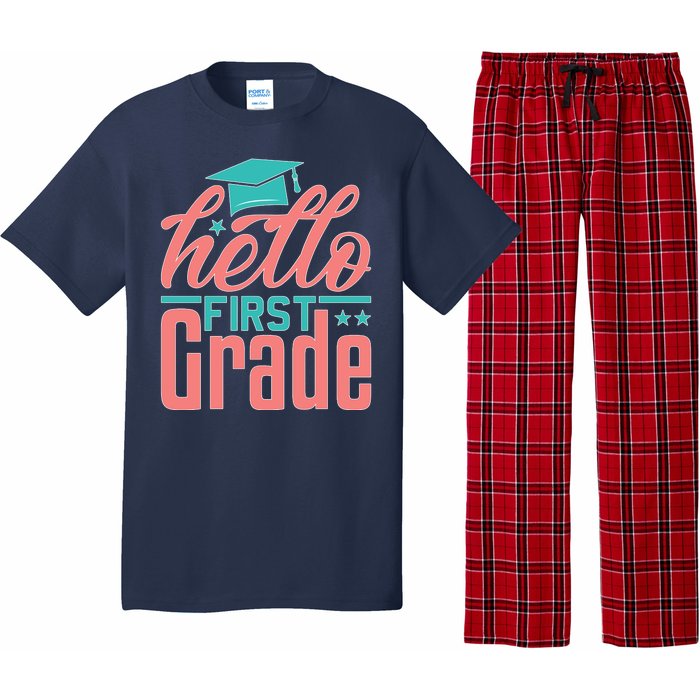 Hello First Grade Pajama Set