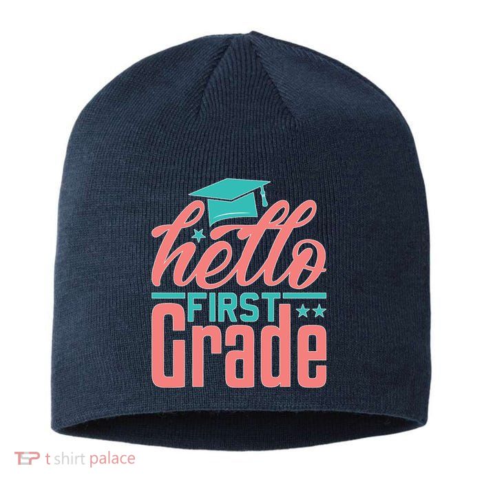 Hello First Grade Sustainable Beanie