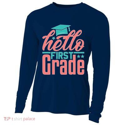 Hello First Grade Cooling Performance Long Sleeve Crew