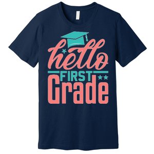 Hello First Grade Premium T-Shirt