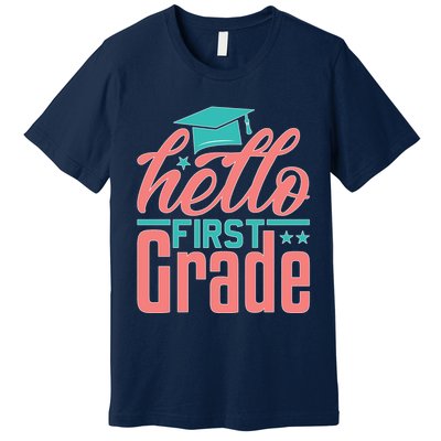 Hello First Grade Premium T-Shirt