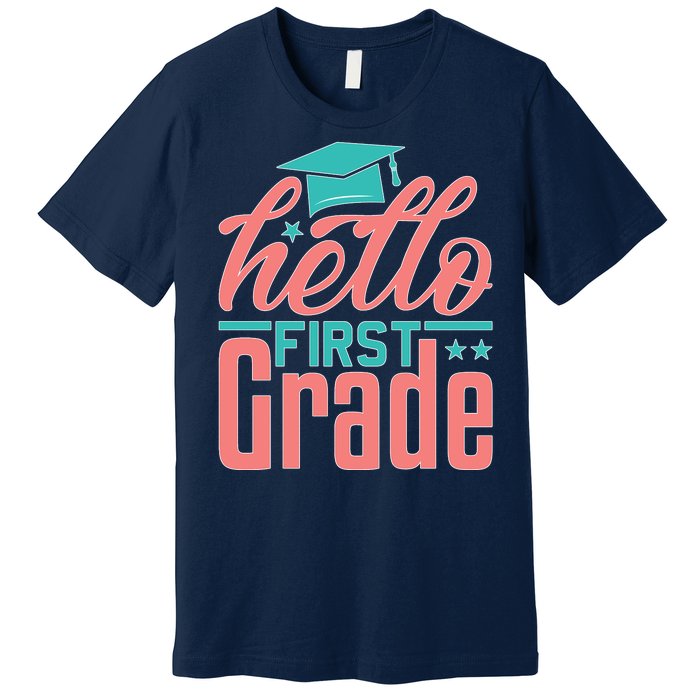 Hello First Grade Premium T-Shirt