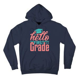 Hello First Grade Tall Hoodie