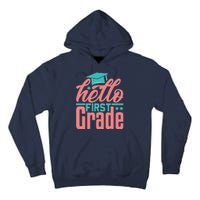 Hello First Grade Tall Hoodie