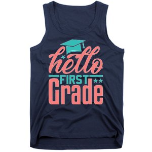 Hello First Grade Tank Top