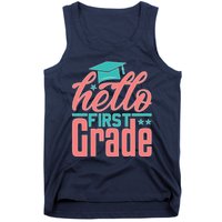 Hello First Grade Tank Top