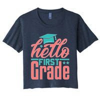 Hello First Grade Crop Top