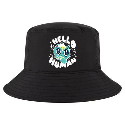 Hello Human Cat Cool Comfort Performance Bucket Hat