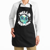 Hello Human Cat Apron