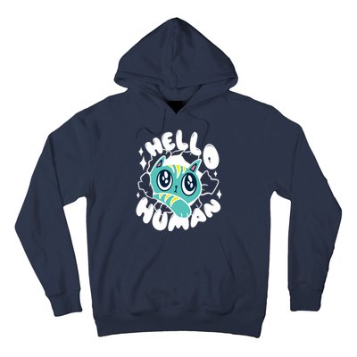 Hello Human Cat Hoodie