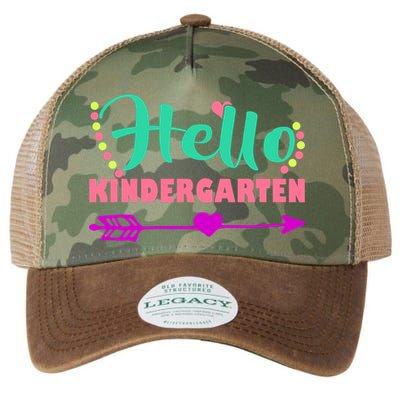Hello Kindergarten Arrow Legacy Tie Dye Trucker Hat