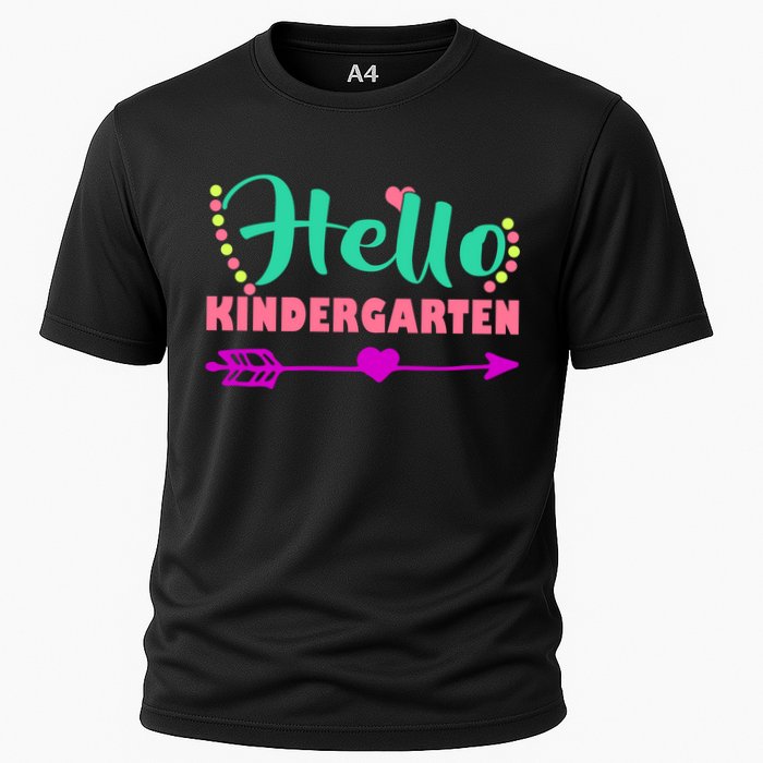 Hello Kindergarten Arrow Cooling Performance Crew T-Shirt