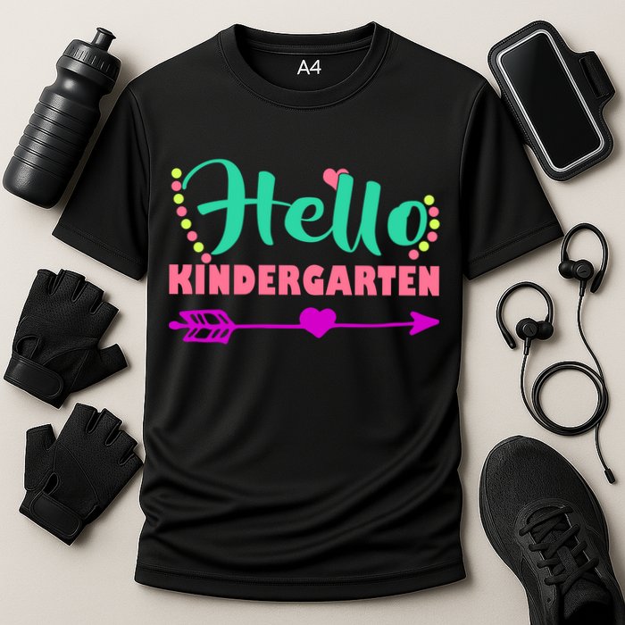 Hello Kindergarten Arrow Cooling Performance Crew T-Shirt