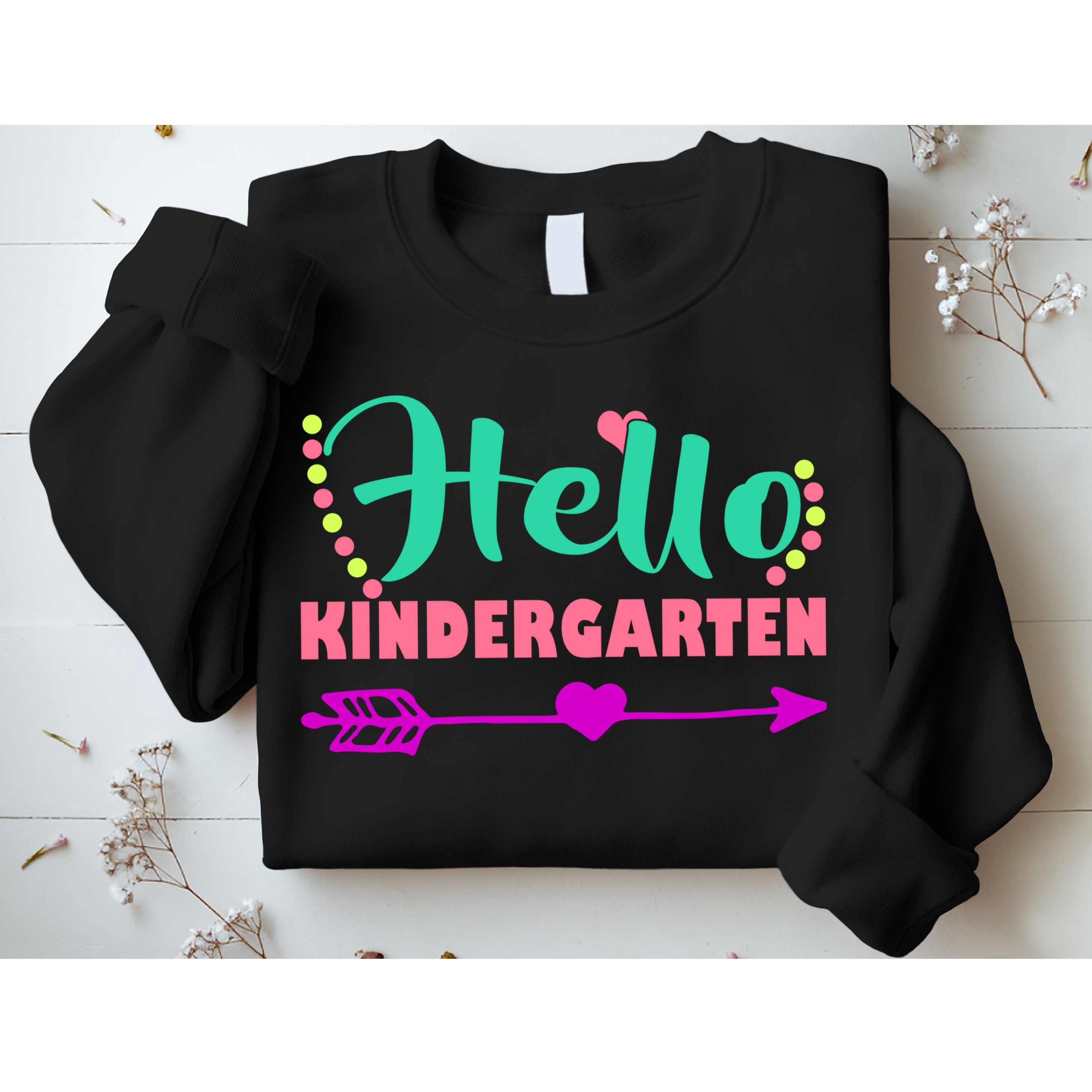 Hello Kindergarten Arrow Sweatshirt