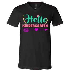 Hello Kindergarten Arrow V-Neck T-Shirt