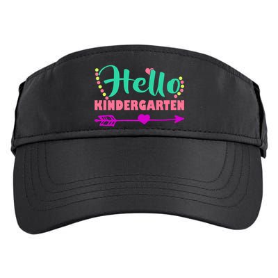 Hello Kindergarten Arrow Adult Drive Performance Visor