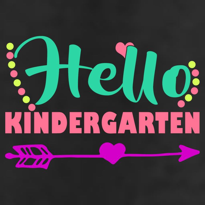 Hello Kindergarten Arrow Adult Drive Performance Visor