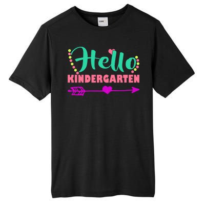 Hello Kindergarten Arrow Tall Fusion ChromaSoft Performance T-Shirt