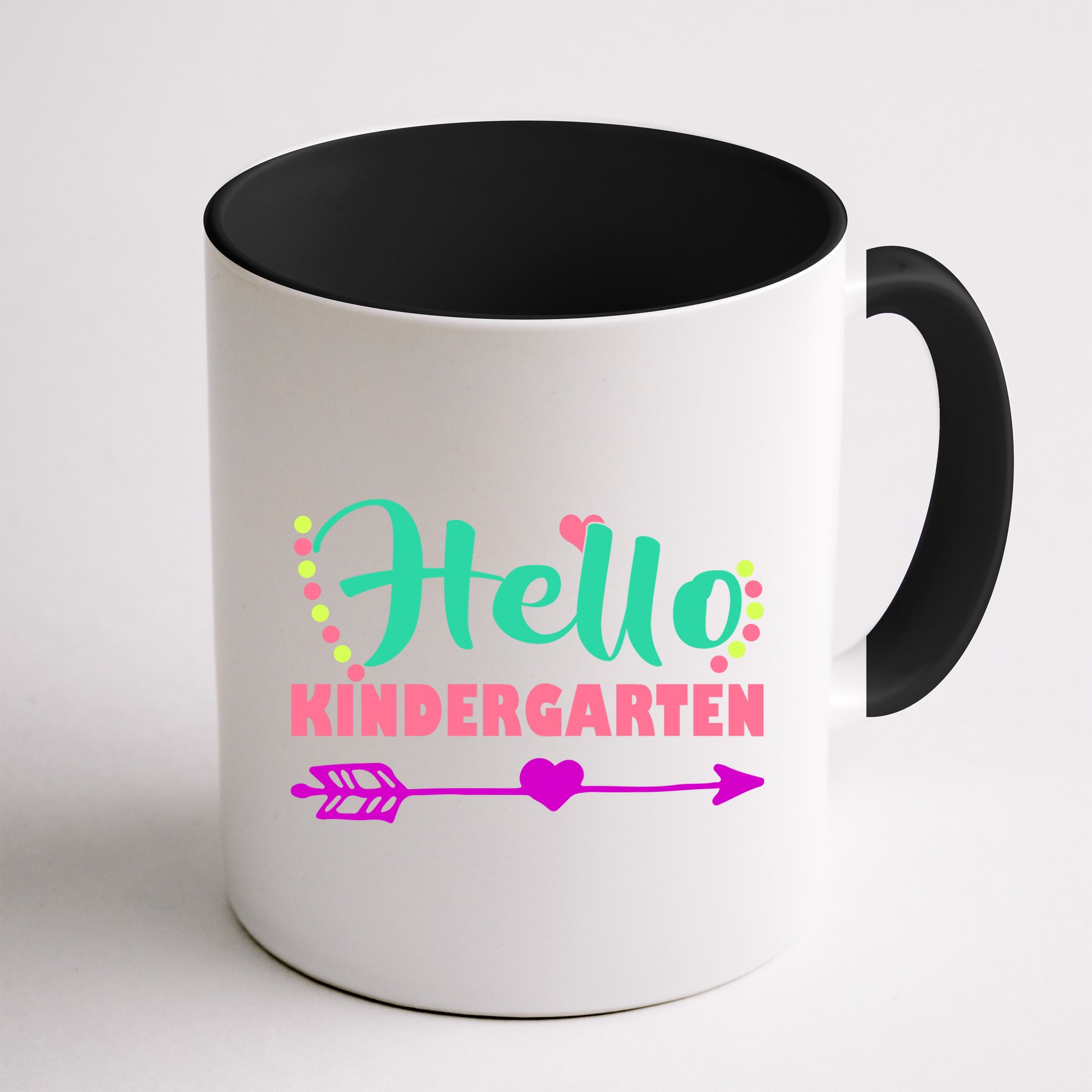 Hello Kindergarten Arrow Mug