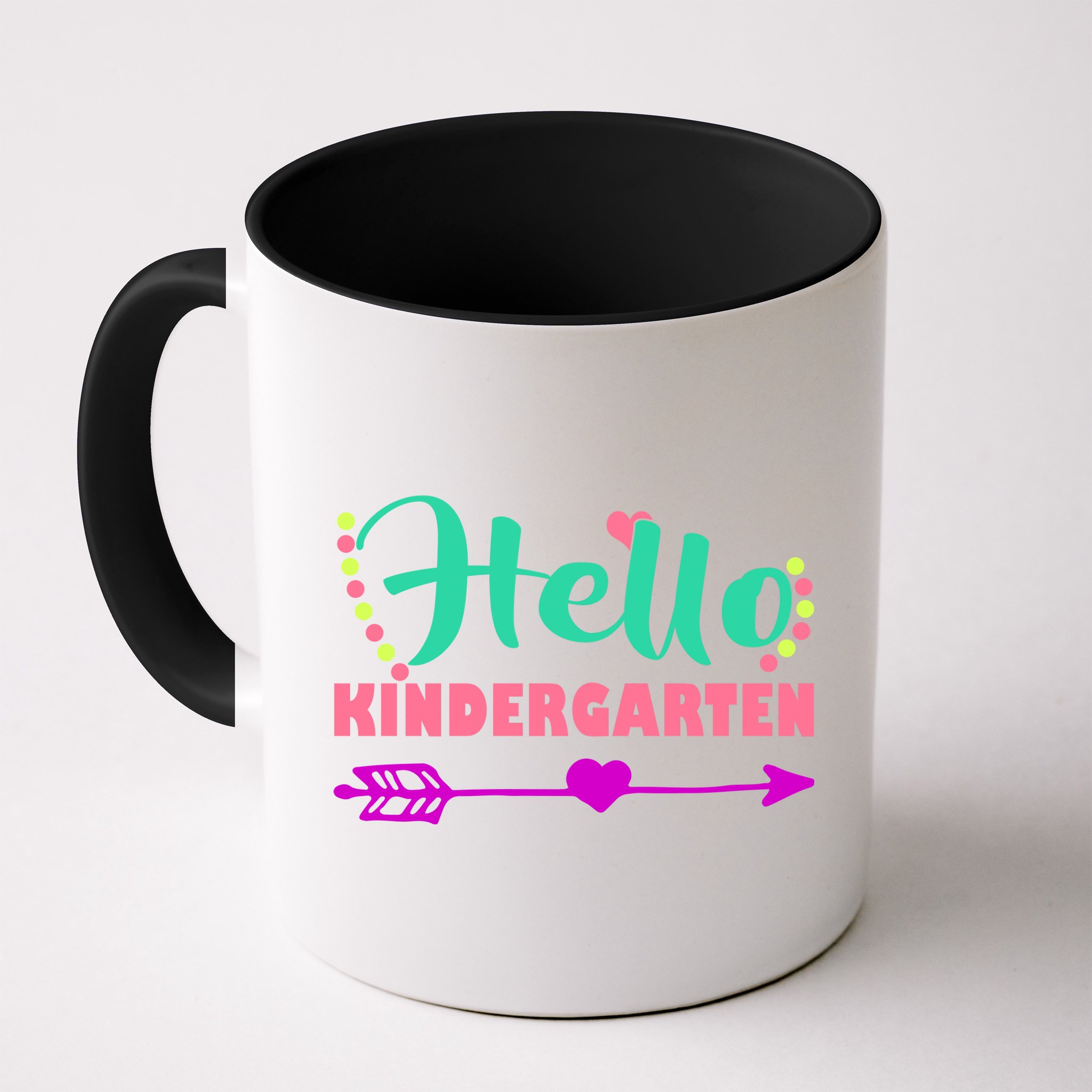 Hello Kindergarten Arrow Mug