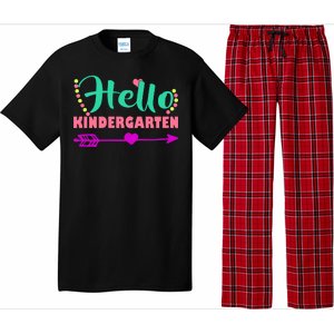 Hello Kindergarten Arrow Pajama Set