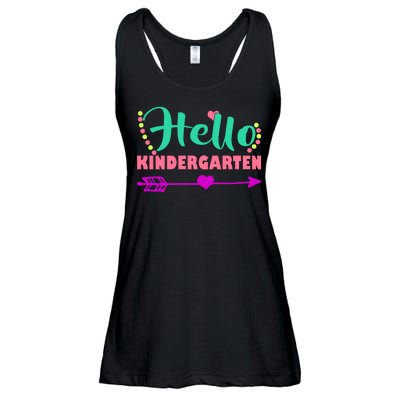 Hello Kindergarten Arrow Ladies Essential Flowy Tank