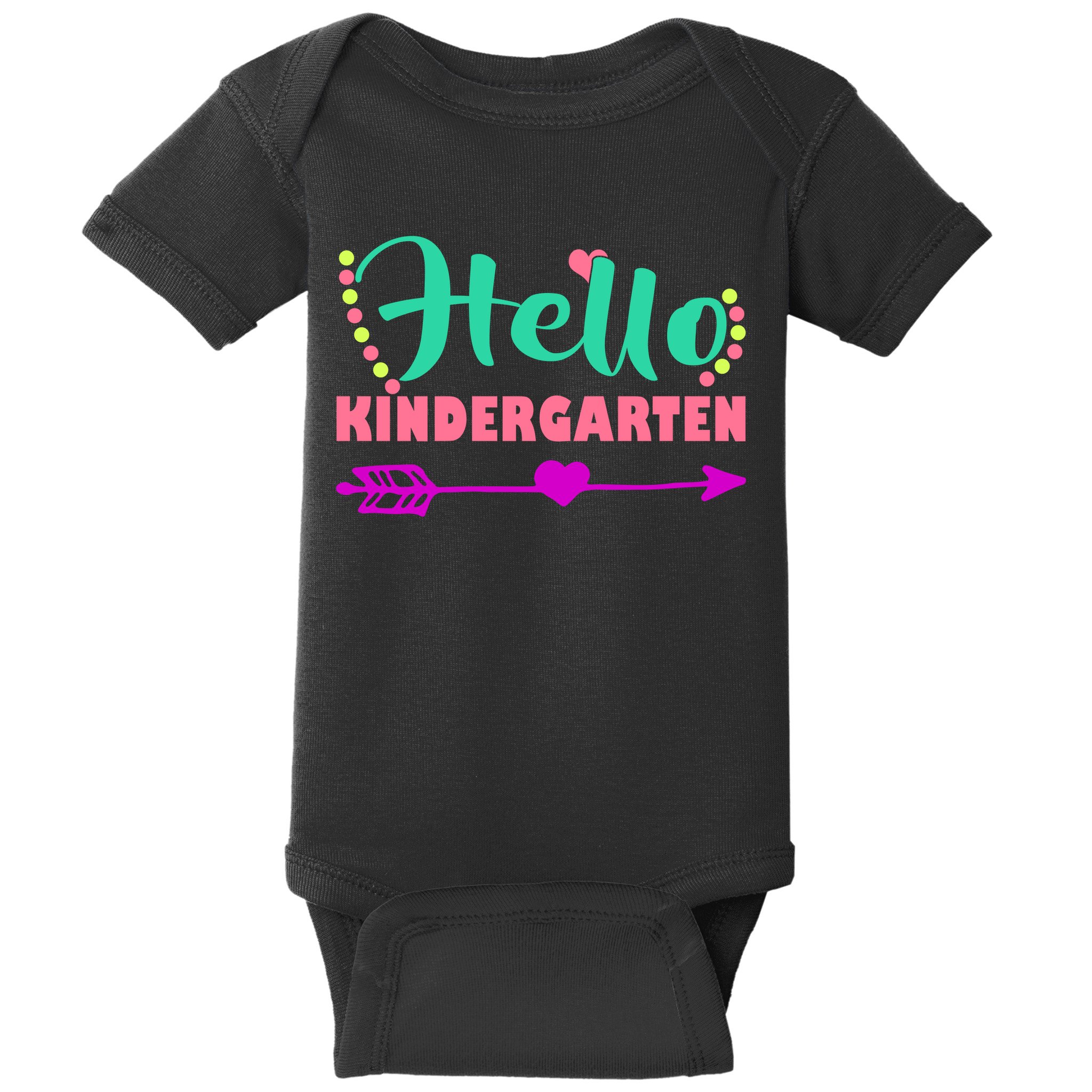 Hello Kindergarten Arrow Baby Bodysuit