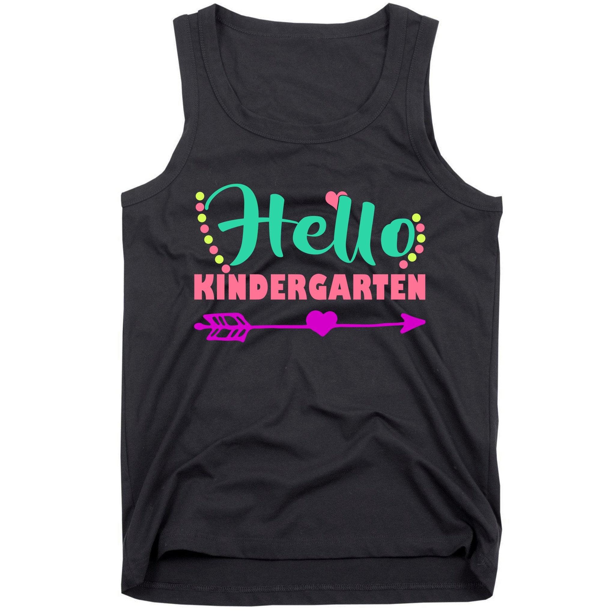 Hello Kindergarten Arrow Tank Top