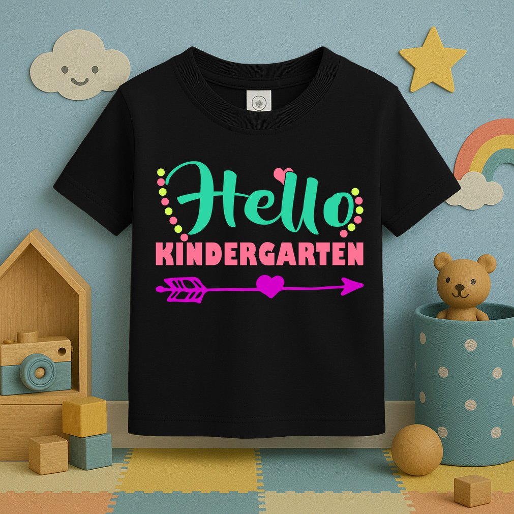 Hello Kindergarten Arrow Toddler T-Shirt