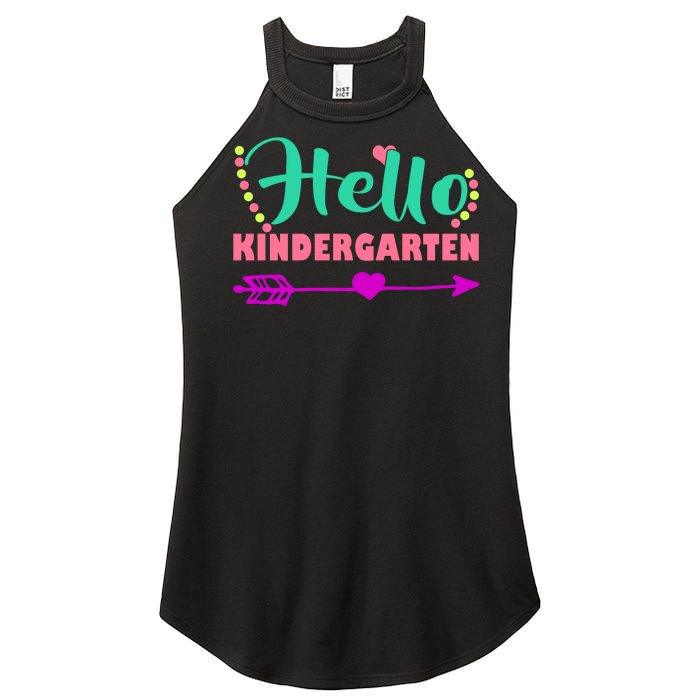 Hello Kindergarten Arrow Women's Perfect Tri Rocker Tank