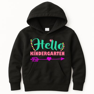 Hello Kindergarten Arrow Kids Hoodie