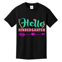 Hello Kindergarten Arrow Kids T-Shirt