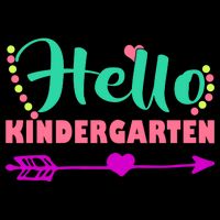 Hello Kindergarten Arrow Kids T-Shirt