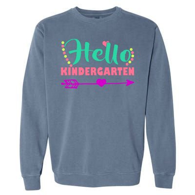 Hello Kindergarten Arrow Garment-Dyed Sweatshirt