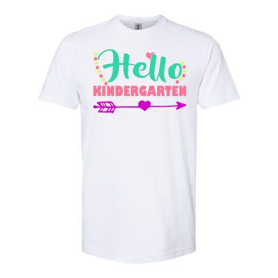 Hello Kindergarten Arrow Softstyle® CVC T-Shirt