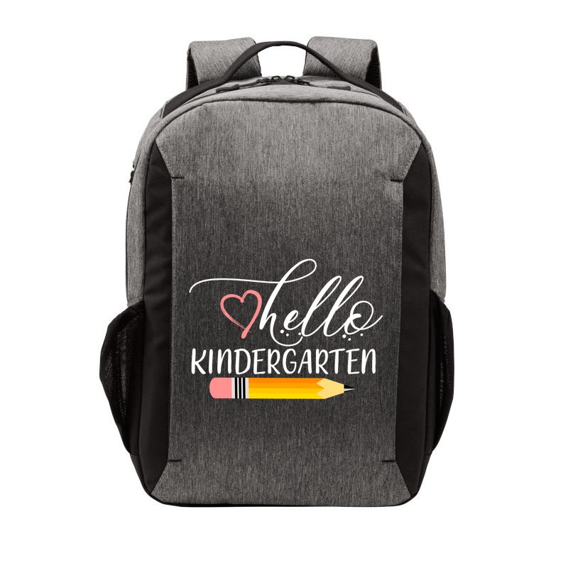 Hello Kindergarten Cute Pencil Vector Backpack